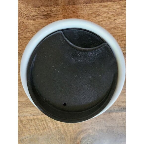 2016 Starbucks Siren Mermaid Logo Ceramic Travel Tumbler w/Lid 12oz Grande - Picture 3 of 4